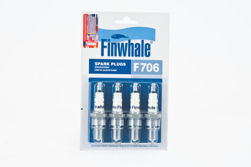 Finwhale F706 Свеча зажигания компл. 4шт.