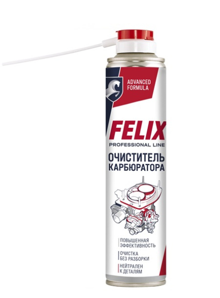 Очиститель карбюратора FELIX 400 мл. аэрозоль