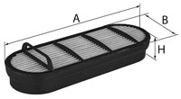 MANN-FILTER CF 3240 Фильтр воздушный