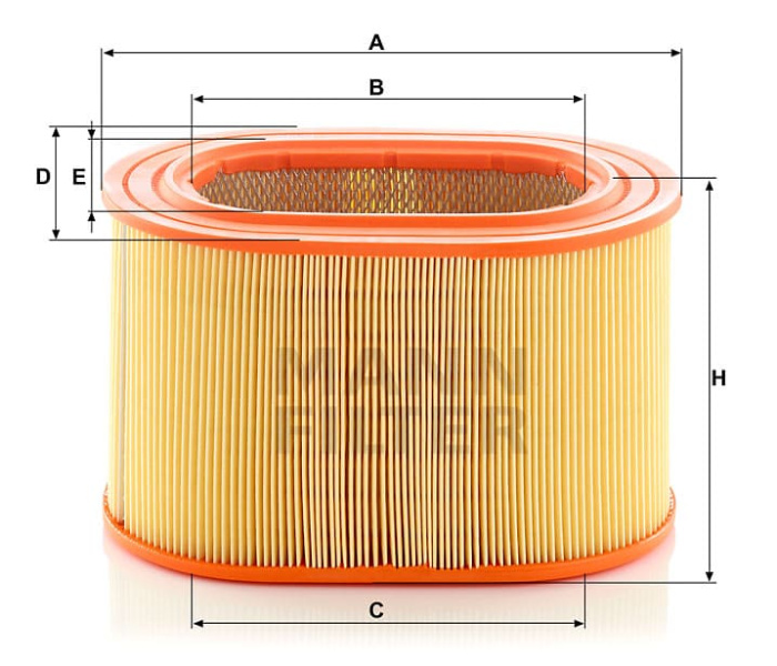 MANN-FILTER C 24 135 Фильтр воздушный