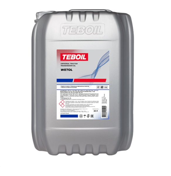 Масло трансмиссионное TEBOIL Wetol 16кг (20л) канистра NEW