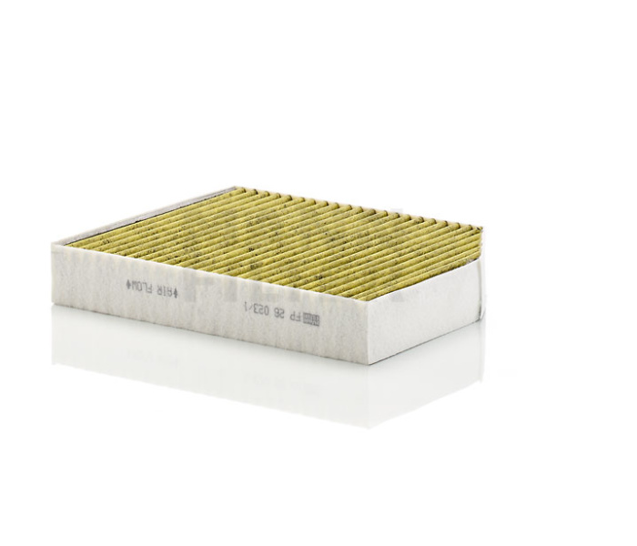 MANN-FILTER FP 26 023/1  Фильтр салонный с антибактериальным и фунгицидным действием.