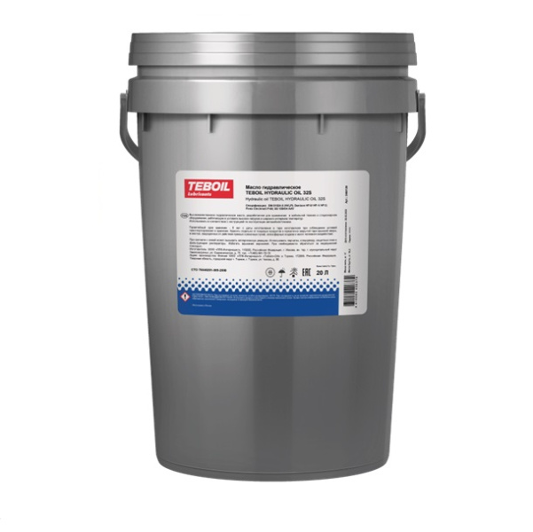Масло гидравлическое TEBOIL Hydraulic Oil 32S 17кг (20л)