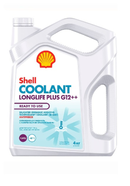 Антифриз Shell Coolant Longlife Plus G12++ 4кг
