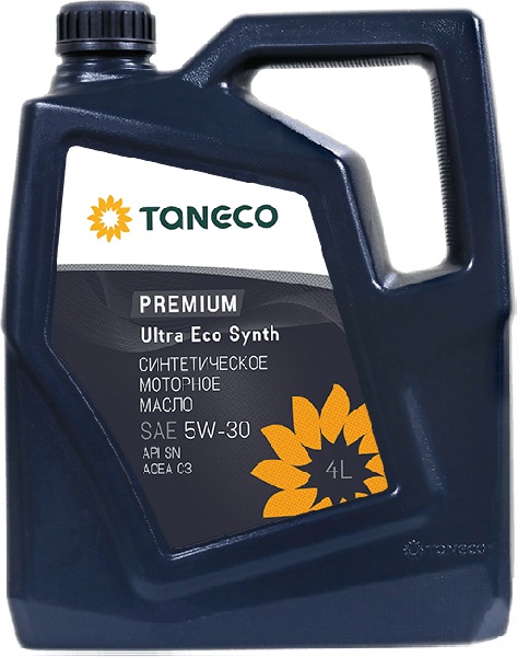 Масло моторное TANECO Premium Ultra Eco Synth 5W-30 SN 4л синтетическое