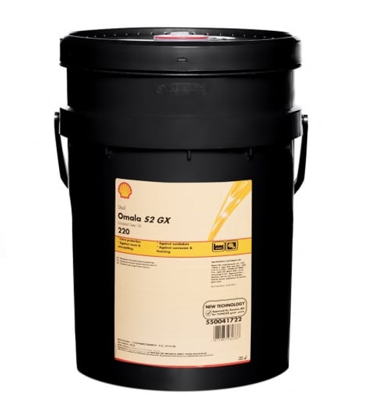 Масло редукторное Shell OMALA S2 GX 220 20л