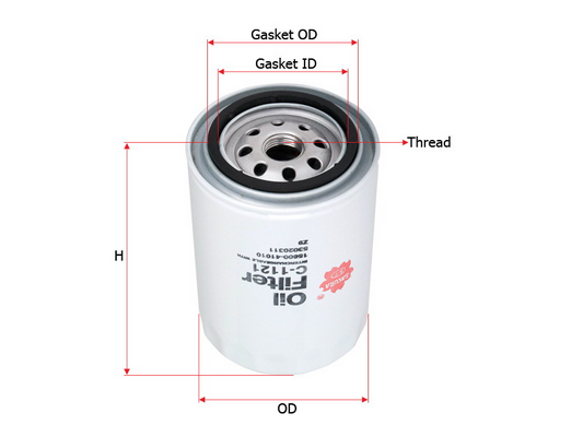 Sakura Фильтр масляный  C1121