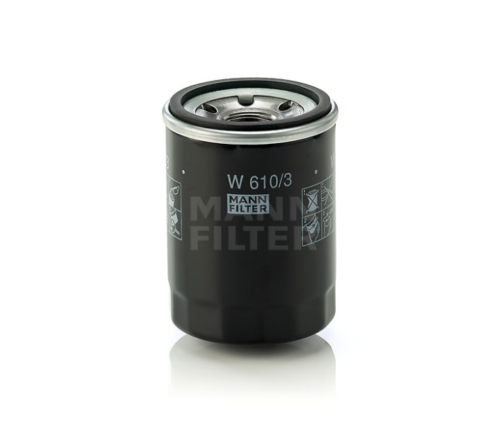 MANN-FILTER W 610/3 Фильтр масляный (производство Германия)