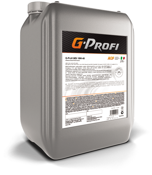 Масло моторное  G-Profi MSI 10W-40  20л