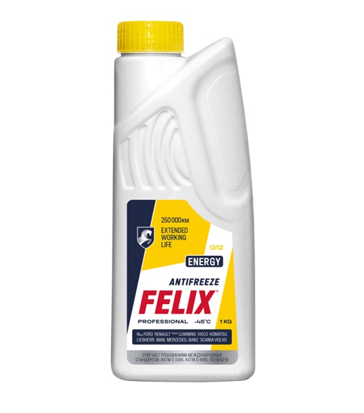 Антифриз FELIX Energy (желтый) 1кг