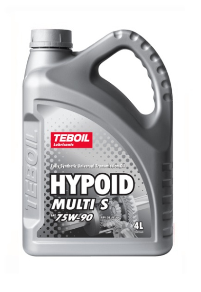 Масло трансмиссионное TEBOIL Hypoid MULTI S 75W-90 4л (GL-4/GL-5)