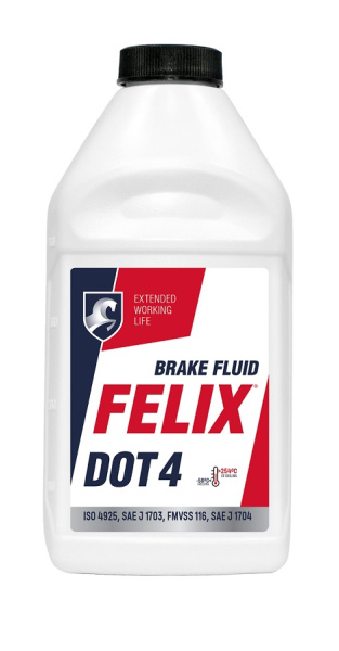 Тормозная жидкость FELIX DOT 4 455г