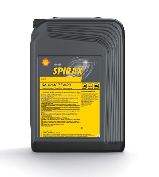 Трансмиссионное масло Shell Spirax S6 AXME 75W-90  20л (Европа)
