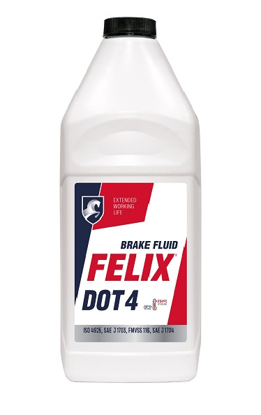 Тормозная жидкость FELIX DOT 4 910г