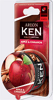 Ароматизатор гел. жест. банка AREON "GEL KEN BLISTER" Apple&Cinnamon (AKB08)