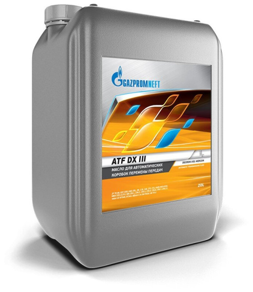 Масло трансмиссионное Gazpromneft ATF DX III 20л