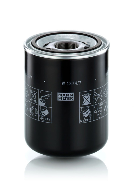 MANN-FILTER W 1374/7 Фильтр масляный