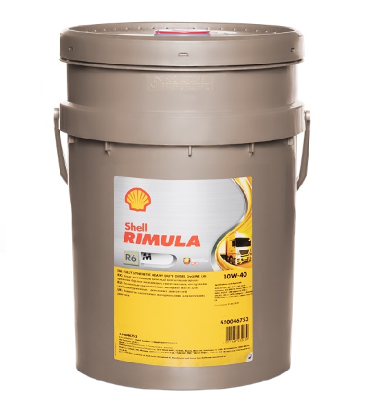 Масло моторное Shell Rimula R6 M 10W-40 20л (Турция)