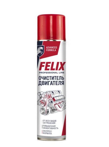 Очиститель двигателя FELIX 400 мл. аэрозоль