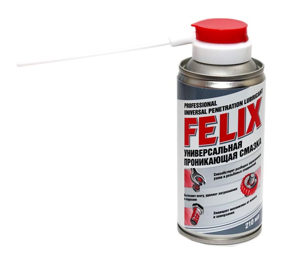 Жидкий ключ FELIX - смазка универсальная 210мл аэрозоль