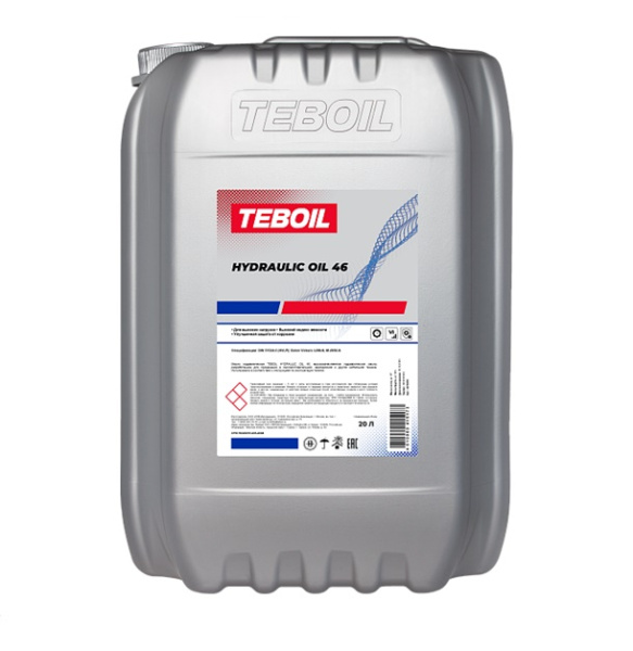Масло гидравлическое TEBOIL Hydraulic Oil 46 17кг (20л) канистра NEW