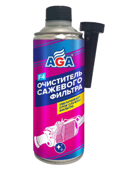 AGA804F Очиститель сажевого фильтра AGA F4 355мл