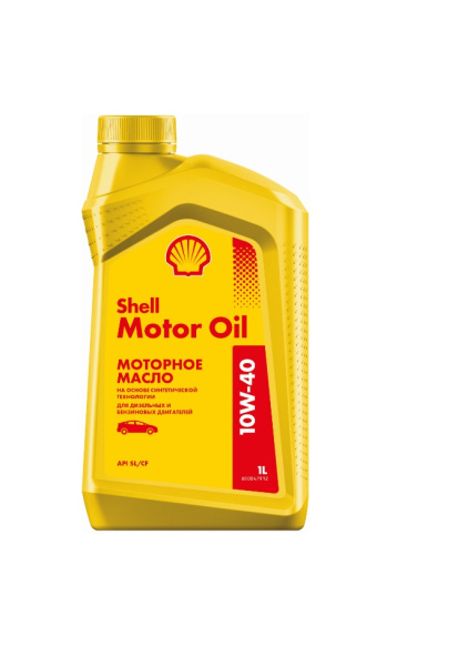 Моторное масло SHELL Motor Oil 10W-40 1л