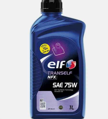 Масло трансмиссионное ELF TRANSELF NFX 75W 1л