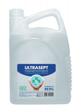 Антисептик для рук и поверхностей ULTRASEPT 4л