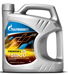 Масло моторное Gazpromneft Premium L 5W-40  4л