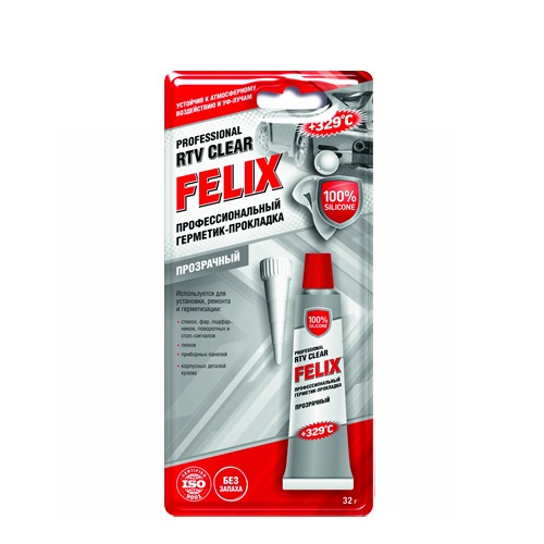 Герметик-прокладка FELIX (прозрачный) 32 г.