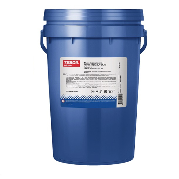 Масло гидравлическое TEBOIL Hydraulic Oil 32 16кг (20л) ведро