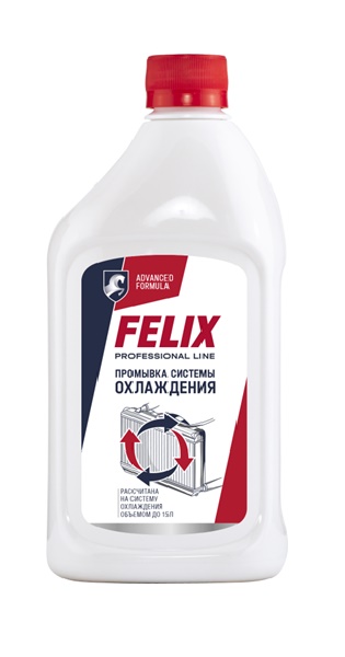 Промывка системы охлаждения FELIX 500 мл.