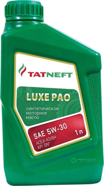 Масло моторное Татнефть LUXE PAO 5W-30 1л синтетическое
