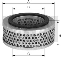 MANN-FILTER C 33 009 Фильтр воздушный