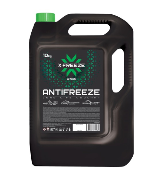 Антифриз X-Freeze Green 10кг
