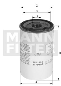 MANN-FILTER LB 13 145/20 Фильтр воздушный
