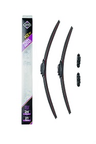 Комплект бескаркасных щеток AWM 24/21 60/52,5 см (Hook + Push Button)