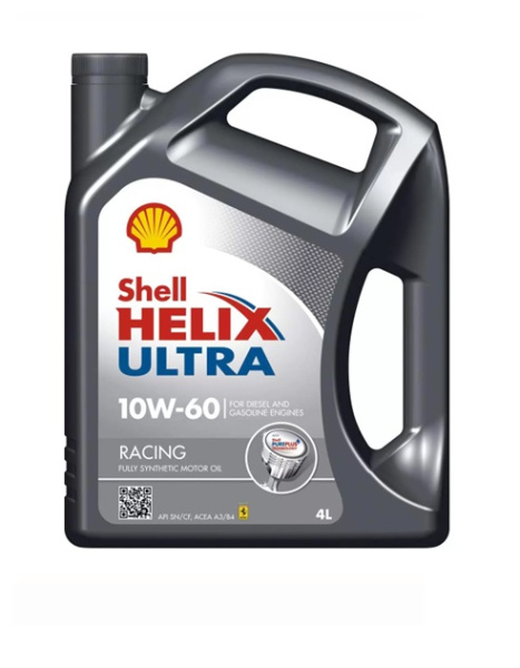Моторное масло SHELL HELIX ULTRA RACING 10W-60 4л