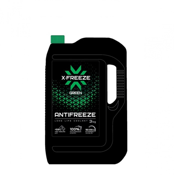 Антифриз X-Freeze Green 3кг
