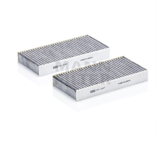 MANN-FILTER CUK 2327-2 Фильтр салонный угольный