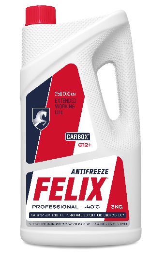 Антифриз FELIX Carbox -40 (красный) 3кг