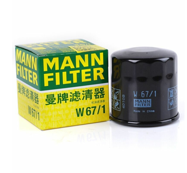 MANN-FILTER W67/1 Китай Фильтр масляный (оригинальный MANN для Китая)