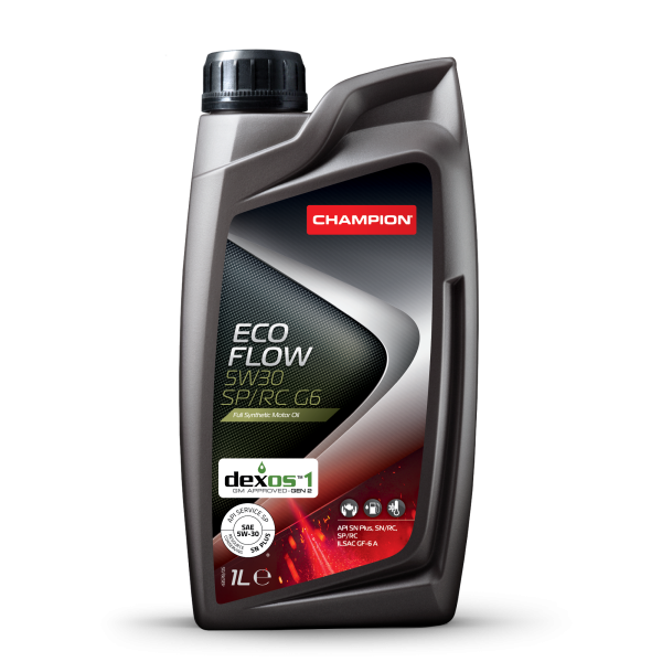 Масло моторное CHAMPION ECO FLOW 5W-30 SP/RC G6 1л (Заменен на ECO FLOW 5W-30 SP/RC D1-3)