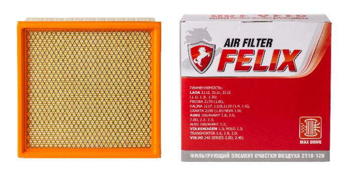 FELIX 2110-12 Фильтр воздушный c сеткой ВАЗ инжектор