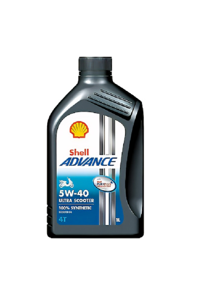 Моторное масло SHELL Advance  4T Ultra Scooter 5W-40 (SN/MB) 1л