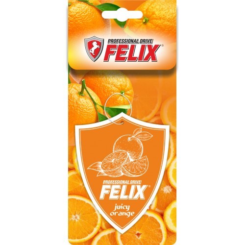 Ароматизатор бумажный FELIX Брызги сочн. апельсина