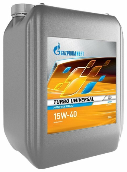 Масло моторное Gazpromneft Turbo Universal 15W-40 20л