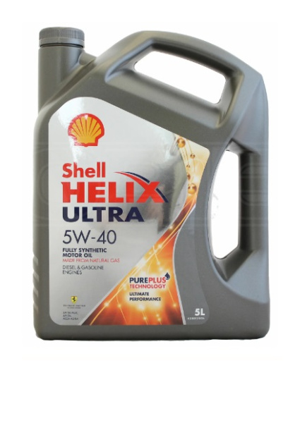 Моторное масло SHELL HELIX ULTRA 5W-40 5л (Европа)
