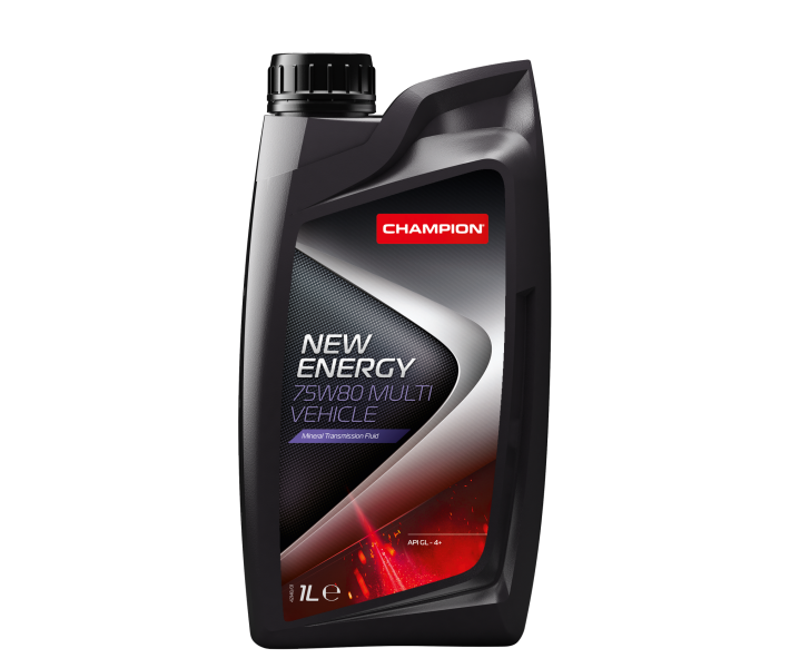 Масло трансмиссионное CHAMPION NEW ENERGY 75W-80 GL-4+, 1л